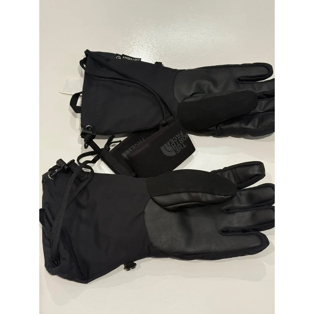 The North Face Montana DryVent Ski Gloves Black Womens Small Waterproof Winter